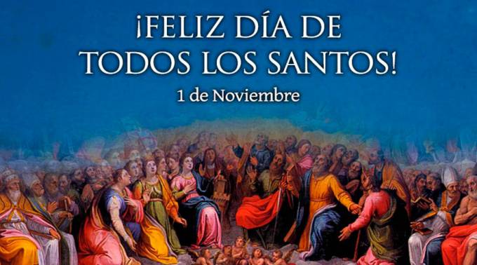 All Saints is a national holiday in Spain: Dia de Todos los Santos